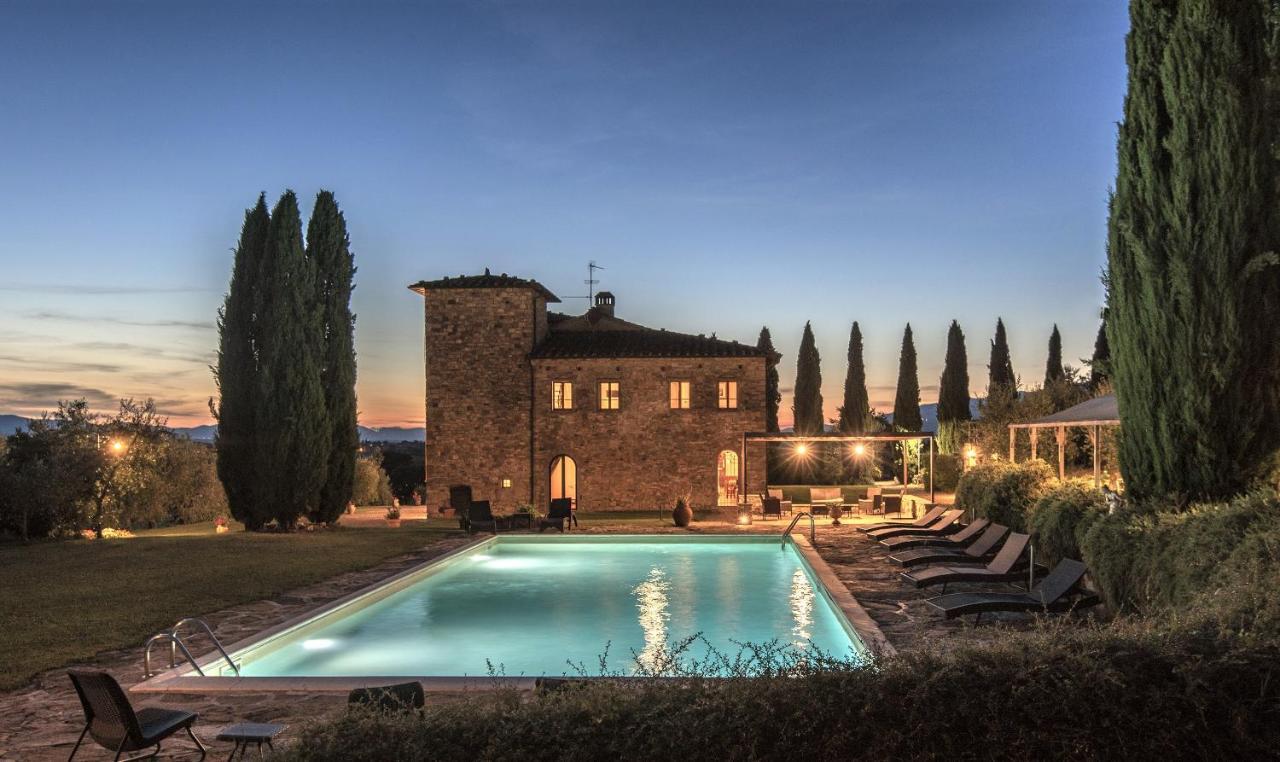Villa Petrea Bucine Bagian luar foto