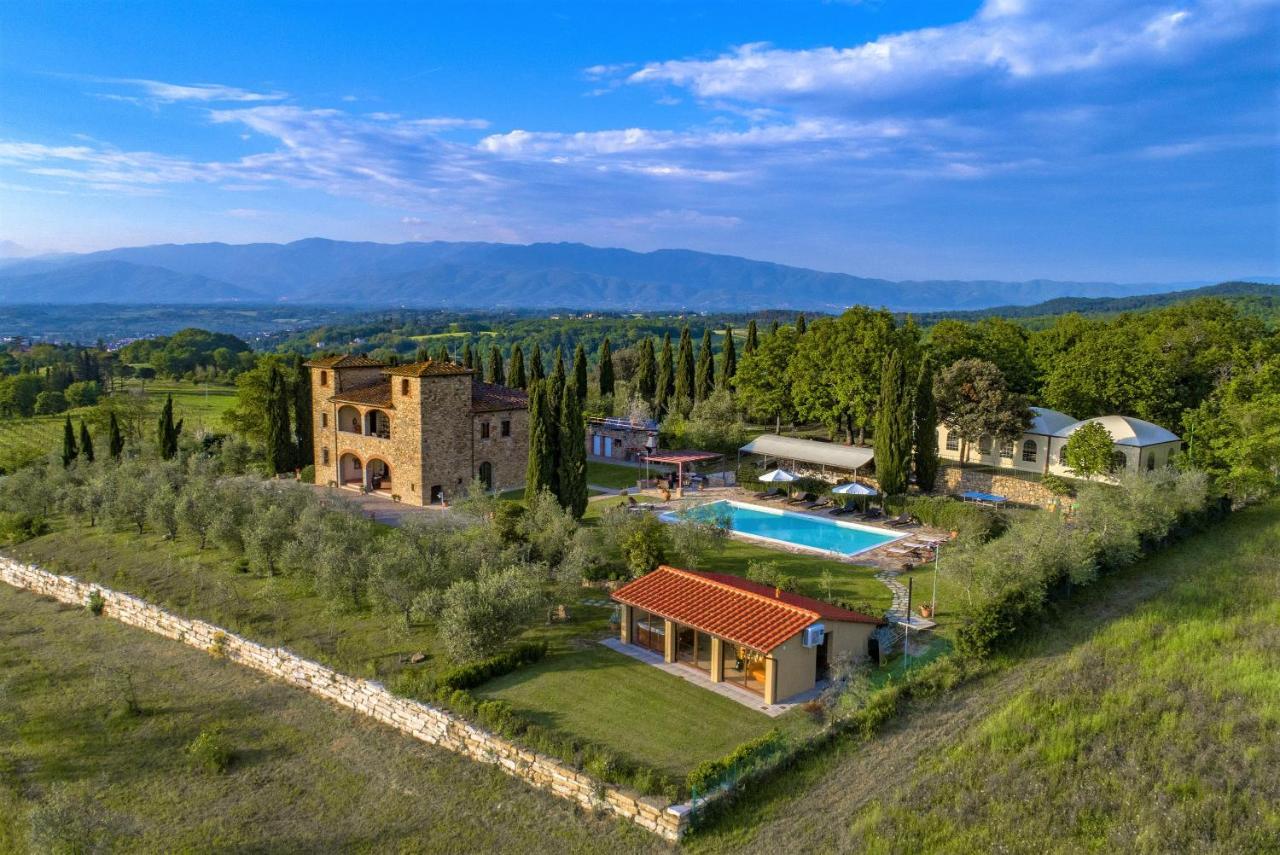 Villa Petrea Bucine Bagian luar foto
