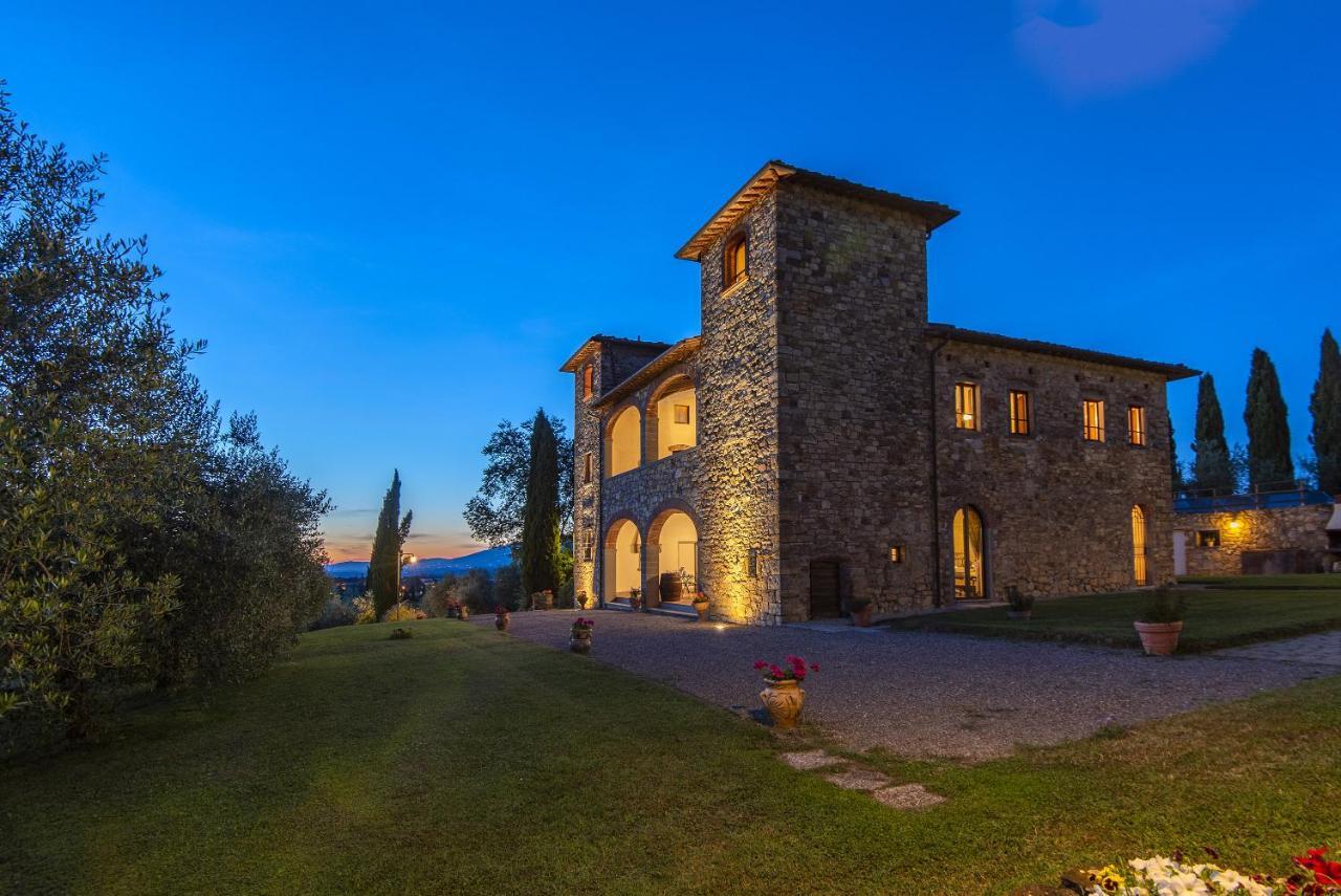 Villa Petrea Bucine Bagian luar foto