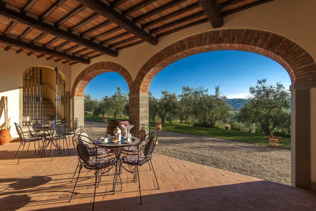 Villa Petrea Bucine Bagian luar foto