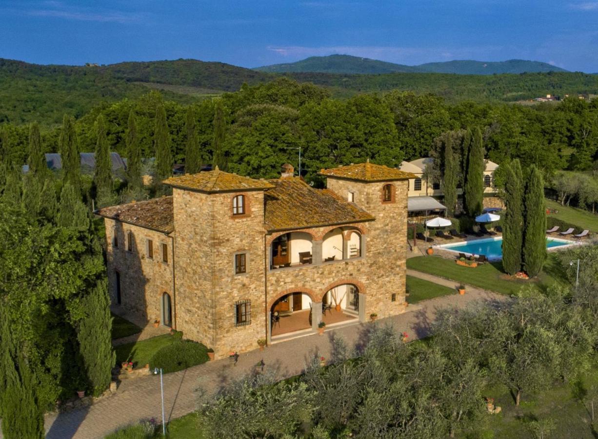 Villa Petrea Bucine Bagian luar foto