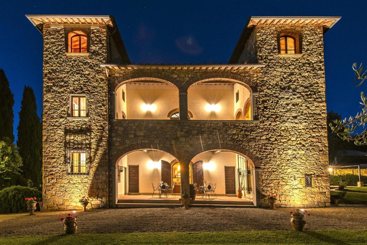 Villa Petrea Bucine Bagian luar foto