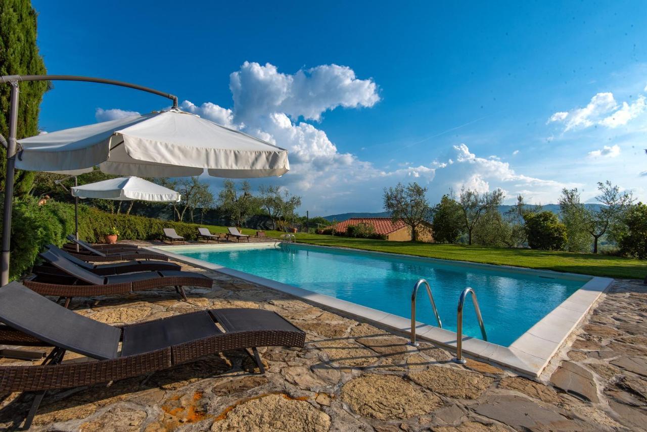 Villa Petrea Bucine Bagian luar foto